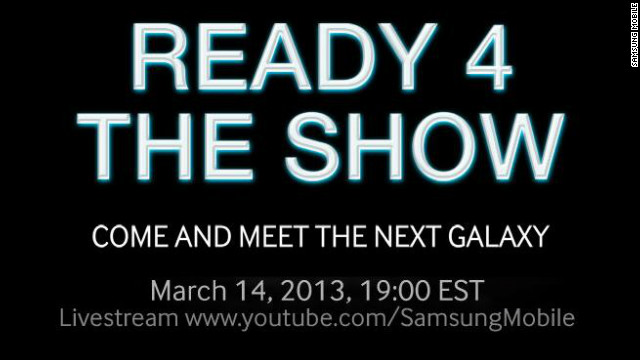 In a promo for its March 14 event, Samsung strongly hinted it will unveil the successor to its popular Galaxy S III phone.